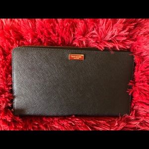 Kate Spade Tall Zip Travel Wallet